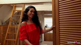 НЕМІС БАРЛАУШЫ - АРЫҚ ЛАС АНАМ СОБЛАЗНЯЕТ ҚАТАҢ ТРАХ-ДА ПОДДЕЛЬНУЮ МОДЕЛЬНУЮ ҮШІН ҚОЛМА-ҚОЛ