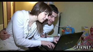 Sladko videti teen lepoto traja težko 10-pounder