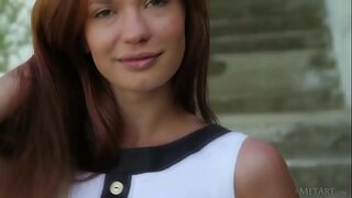 Gorgeous European teen Carolizi fooling jikelele umphandle