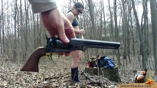 Chica de campo y de Armas de fuego